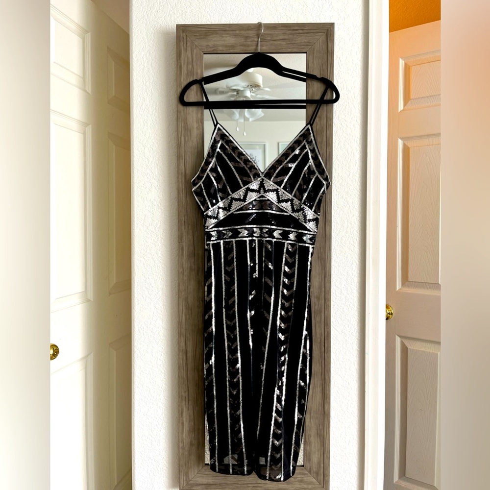 Express Sequin Dress Size L